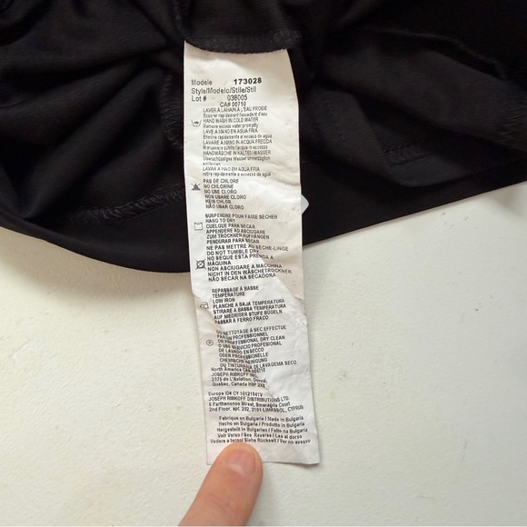 Joseph Ribkoff Womens Pencil Dress 8 Black Whimsigoth Fairy Grunge LBD Cocktail - Picture 6 of 10